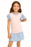 Chaser Mixed Stars Top, Chaser, 4th of July, cf-size-4, cf-size-5, cf-size-7, cf-type-shirt, cf-vendor-chaser, Chaser, Chaser Kids, Chaser Kids Tee, Chaser Tee, Mixed Stars, Patriotic, Star, 