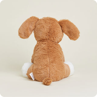 Beagle Warmies
Brown plush dog toy on a light beige background