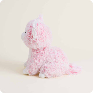Pink Kitten Warmies
Pink plush toy on a white background
