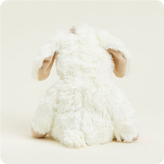 Puppy Warmies
White fluffy toy sheep on a light beige background