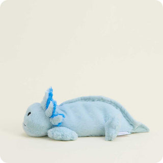 Blue Axolotl Warmies Junior
Blue dragon plush toy on a light beige background