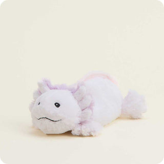 Pink Axolotl Warmies Junior
Plush toy resembling a axolotl on a light beige background