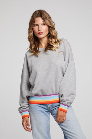 Chaser, Chaser Rainbow Women's Pullover - Basically Bows & Bowties