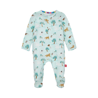 Magnetic Me Central Bark Modal Footie