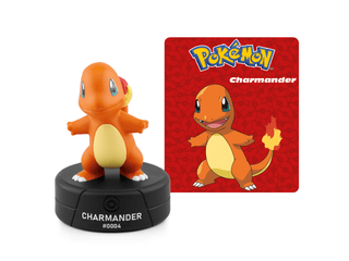 Tonies Pokémon Charmander toy character, featuring detailed orange and yellow design, suitable for children’s interactive toy collection.