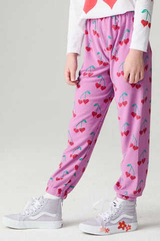 Chaser Allover Sweethearts Girls Jogger