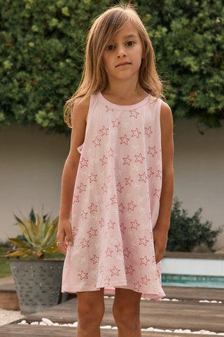 Chaser Bows and Stars Dress for kids featuring a colorful dress with bow and star patterns, suitable for special occasions.