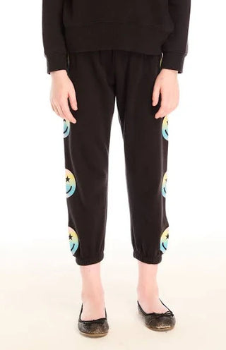 Chaser Pastel Rainbow Smiley Pants