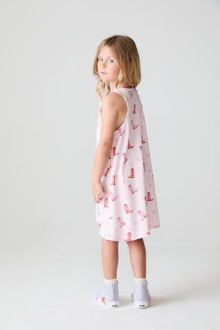 Chaser These Boots Allover Dress