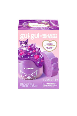Clear Gui Gui™ Hello Kitty Slime Kit with Mini Figure & Charms