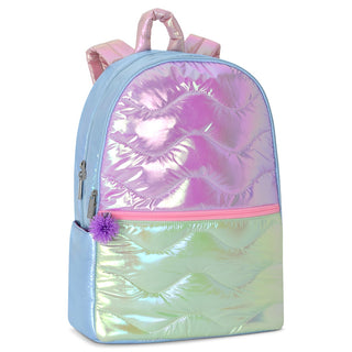 Iscream Color Block Quilted Backpack