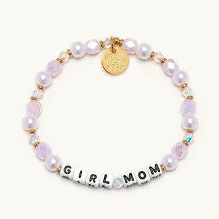 Little Words Project Bracelet - Girl Mom
Bracelet with 'GIRL MOM' beads on a white background