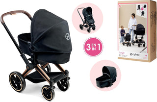 Corolle 14" & 17" & 20" Doll Cybex Pram - Black