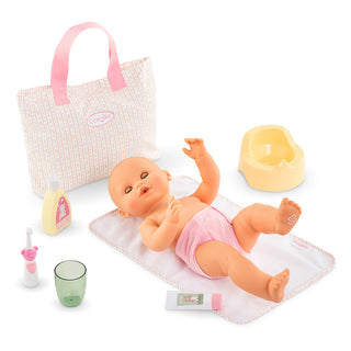 Corolle Changing Accessories Set for 14" Doll - Tulips