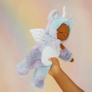 Olli Ella Cozy Dinkums Unicorn - Stardust - Rainbow