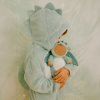 Olli Ella Cozy Dinkum Dragon - Ash

