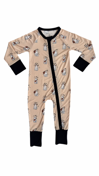 In My Jammers DJ BooMBox Zipper Romper