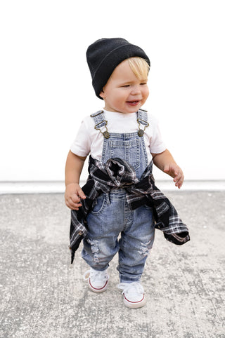 Little Bipsy Denim Overall - Light Wash
