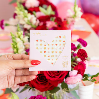 Jollity & Co, Jollity & Co In My Heart Nail Stickers - Basically Bows & Bowties