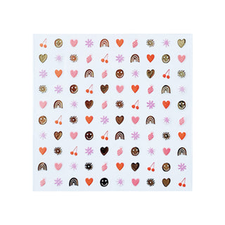 Jollity & Co, Jollity & Co In My Heart Nail Stickers - Basically Bows & Bowties