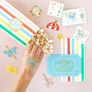 Jollity & Co Off to the Fair Temporary Tattoos
