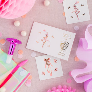 Jollity & Co Pirouette Temporary Tattoos