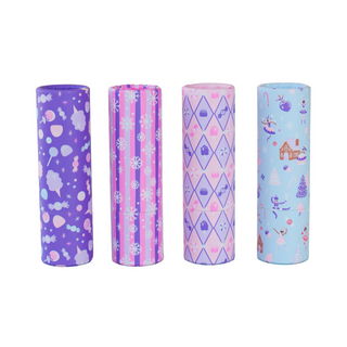 Jollity & Co Daydream Society Sugarplum Lip Balm Set featuring gingerbread house themed lip balms in festive packaging