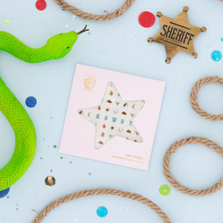 Jollity & Co, Jollity & Co Yeehaw Nail Stickers - Basically Bows & Bowties