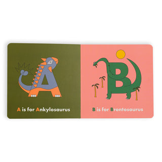 Alphabet Legends, Dino Little Legends Alphabet Board Book - Basically Bows & Bowties