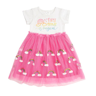 Sweet Wink First Grade is Magical Dress, Sweet Wink, 1st Day of First Grade, 1st Day of School, 1st Grade, Back to School, cf-size-6x, cf-type-dress, cf-vendor-sweet-wink, First Day of School