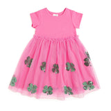 Sweet Wink Pink Shamrock St. Patrick's Day S/S Tutu Dress