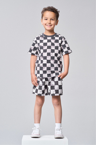 Little Bipsy Checkered Tee