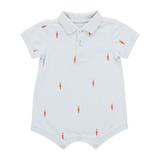 Blue Rooster Baby Boys Alec Jumper - Carrot Embroidery