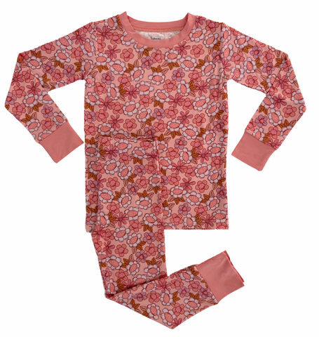 In My Jammers Emma Floral L/S 2pc PJ Set