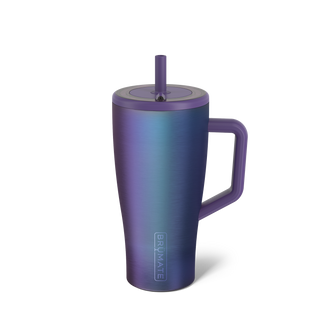 Brumate Era 30oz cup in Dark Aura with a sleek, matte finish and ergonomic design for hot and cold beverage insulation.