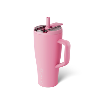 Brumate Era Flip 30oz cup in Primrose color with a sleek design and lid, perfect for keeping beverages hot or cold.
