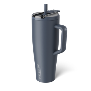 Brumate Era Flip 40oz - Nightfall Blue
Green insulated tumbler with handle and straw lid on a white background