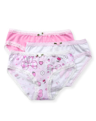 Esme 3pc Panty Set - Summer Bows
