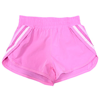 FBZ Pink with Pink Stripes Shorts
Pink shorts with white stripes on a white background