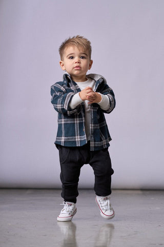 Little Bipsy Ribbed Joggers - Black