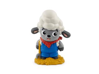 Tonies Character - Baby Einstein: Farm Explorers
Toy figure of a sheep in a blue outfit with a white hat on a white background