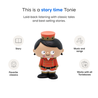 Tonies Character - Favorite Masterpieces: The Nutcracker
Tonie figurine with text about story time Tonie on a white background