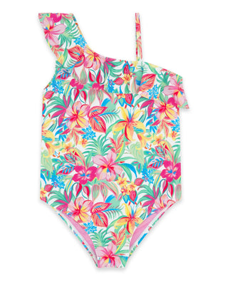 Feather 4 Arrow Beach Party One-Piece - Multi
Colorful floral swimsuit on a white background