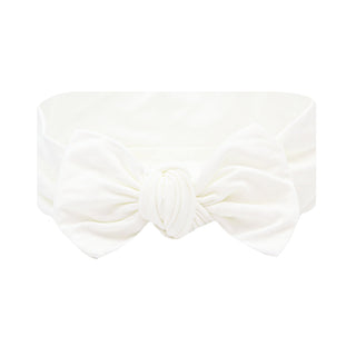 Lou Lou and Company Knit Headband - Finley
White headband with a knot on a white background