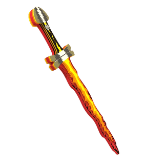 Liontouch Sword - Fantasy Flame
Decorative sword with flame design on a transparent background