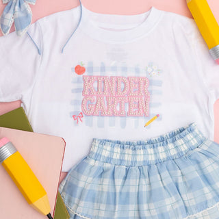 Sweet Wink Kindergarten Pearl Patch Short Sleeve T-Shirt