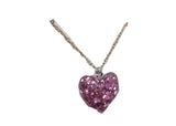 Great Pretenders, Great Pretenders Boutique Glitter Heart Necklace - Basically Bows & Bowties