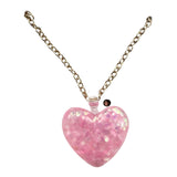 Great Pretenders, Great Pretenders Boutique Glitter Heart Necklace - Basically Bows & Bowties