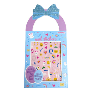 Iscream, Iscream Spring Nail Stickers, Nail Sticker - Basically Bows & Bowties