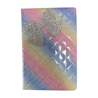 Bari Lynn Notebook - Rhinestone Bow